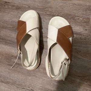 Alohas Marshmallow Leather Sandals